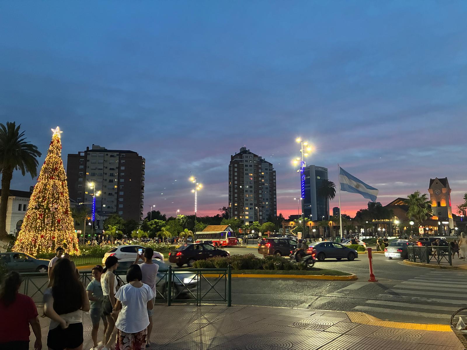 Tigre centro at Christmas